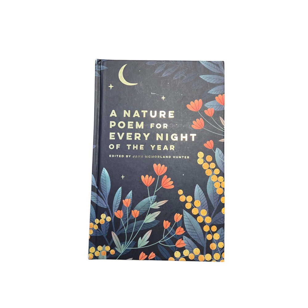 Nature Poetry Book 365 Poems Every Night Bedside Botanical Illustrated Hardcover - Picture 2 of 10